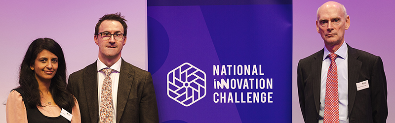 National Innovation Competition launch with Konnie Huq, Keith Smith and Richard Pennycook, CBE